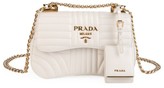 Thumbnail for your product : Prada Diagramme Leather Shoulder Bag