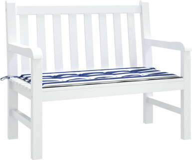 Patio Bench Cushion Stripe 19.7X1.6" Oxford Fabric
