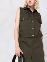 Thumbnail for your product : Sacai Backless Shirt Dress
