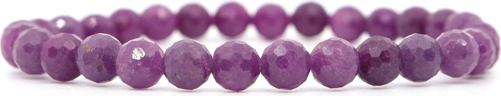 Shar Oke Pink Natural Ruby Bracelet