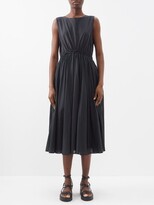 Thumbnail for your product : Merlette New York Eclipse Pima Cotton Midi Dress - Black