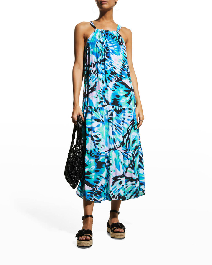 Tiered Slip Midi Dress | Shop the world's largest collection of 