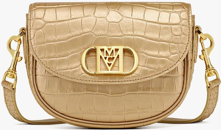 MCM Gold Handbags | ShopStyle
