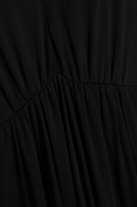 Diane von Furstenberg Gathered jersey maxi dress