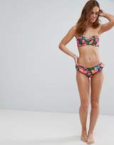 Thumbnail for your product : Floozie by Frost French Floral Frill Hipster Bikini Bottom