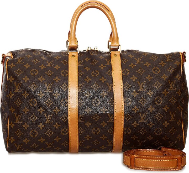 Louis Vuitton Keepall Bandouliere Bag Limited Edition Supreme Epi Leather 45  - ShopStyle