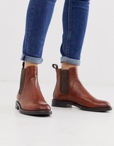 Thumbnail for your product : Vagabond Amina chelsea boots in brown leather