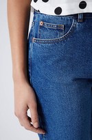 Thumbnail for your product : Topshop Moto Girlfriend Jeans (Blue)
