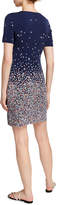 Thumbnail for your product : MICHAEL Michael Kors Ombre Bloom Short-Sleeve Dress