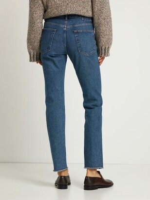 MM6 MAISON MARGIELA High rise straight cotton denim jeans