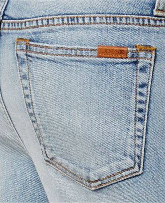 Joe's Jeans Frayed Cuffed Cropped Jeans