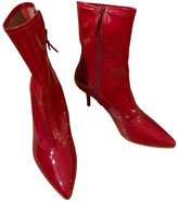 red leather boots for sale