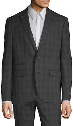 Kenneth Cole Reaction Slim-Fit Plaid Suit Jacket