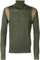 Thumbnail for your product : DSQUARED2 panelled turtle neck sweater