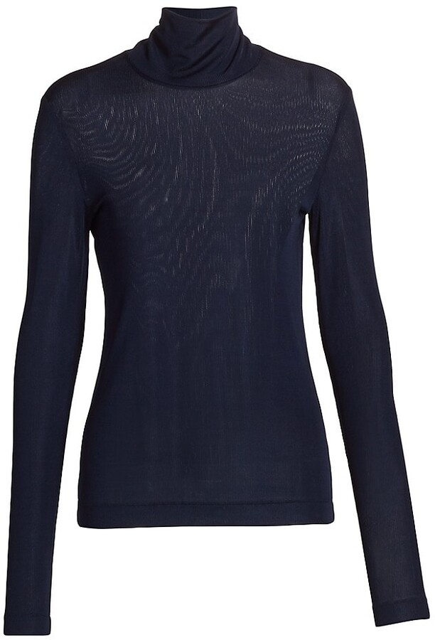 navy turtle neck jumper
