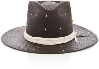 Nick Fouquet Rain Dog Ribbon-Trimmed Straw Hat