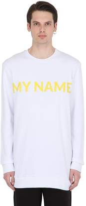 Numero 00 My Name Printed Sweatshirt