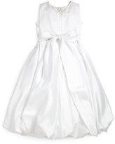 Thumbnail for your product : Joan Calabrese Girl's Jeweled First Communion Dress