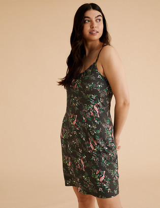 Marks and Spencer Floral Print Chemise - ShopStyle