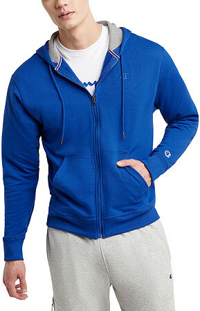 Champion Powerblend Fleece Mens Hooded Long Sleeve Sweatshirt