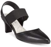 Thumbnail for your product : Easy Street Shoes Vibrant Kitten Heel Slingback Pumps