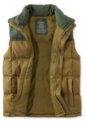L.L. Bean Men's Trail Model Down Vest, Two-Tone