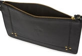 Thumbnail for your product : Jerome Dreyfuss Black pebbled leather clutch