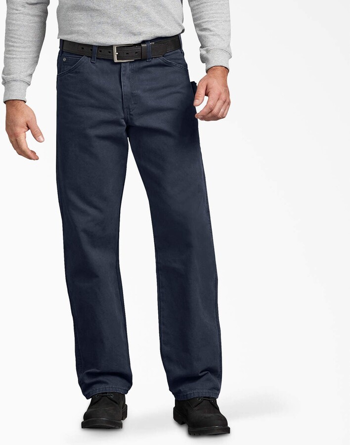 Relaxed Fit Sanded Duck Carpenter Pants