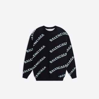 Balenciaga Logo Sweater | Shop the world's largest collection of 