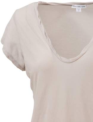James Perse V-neck T-shirt Ice