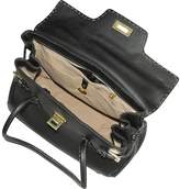 Thumbnail for your product : Fontanelli Black Handstitched Pebble Leather Large Satchel Bag