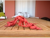 Thumbnail for your product : Topshop Red Cloth Heels