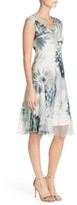 Thumbnail for your product : Komarov Petite Women's Floral Print Chiffon A-Line Dress