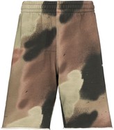 Thumbnail for your product : Off-White Sprayed Arrows camouflage track shorts