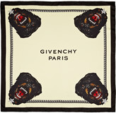 Thumbnail for your product : Givenchy Rottweiler silk-twill scarf