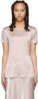 Thumbnail for your product : MAX MARA LEISURE Pink Silk Cortona T-Shirt