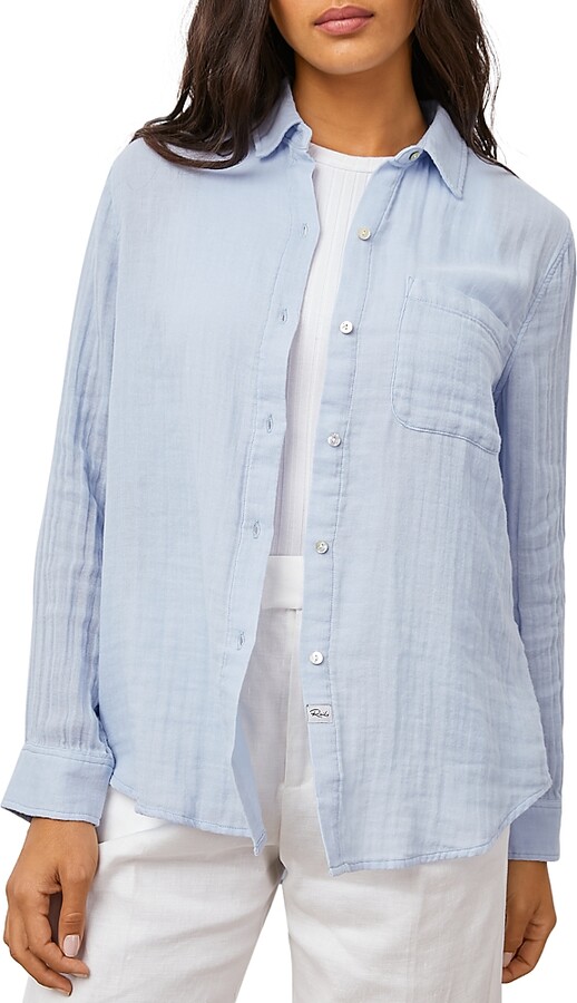 Rails Ellis Long Sleeve Gauze Shirt