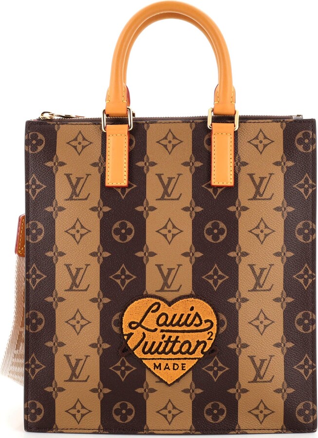 Louis Vuitton Nigo Sac Plat Cross Limited Edition Stripes Monogram