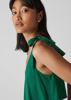 Thumbnail for your product : Jacquard Tie Shoulder Top