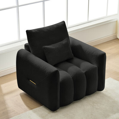 Wrought Studio Modular Plush Upholstered Accent Chair - Single Sofa For Living Room & Bedroom