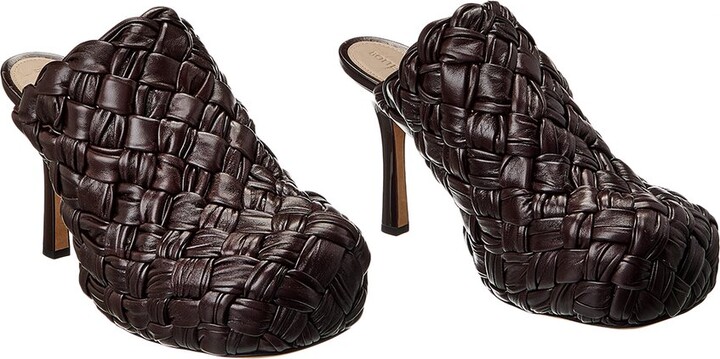 Bottega Veneta The Bold Leather Mule (Authentic Pre-Loved)