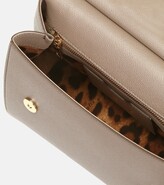 Thumbnail for your product : Dolce & Gabbana Sicily Medium leather shoulder bag