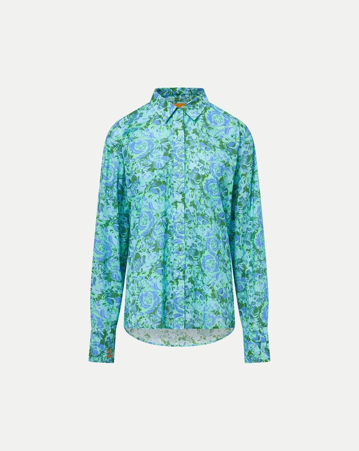 Oversized Beach Button-Down