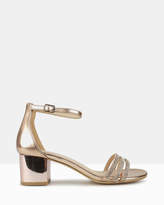 Thumbnail for your product : betts Hollywood Embellished Block Heel Sandals