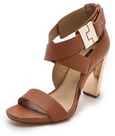 Thumbnail for your product : Rachel Zoe Brooklyn Metallic Heel Sandals