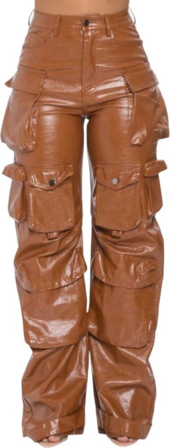 SJ Style Tough Cargo Pants In Toffee