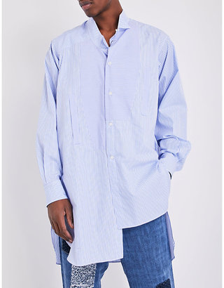 Loewe asymmetric cotton shirt