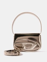 Bronze Metallic Leather Handbag | ShopStyle