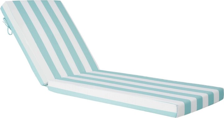 Slickblue Set of 2 Outdoor Chaise Lounge Chair Cushions 80 x 26\