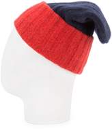 Thumbnail for your product : The Elder Statesman cashmere colour block beanie